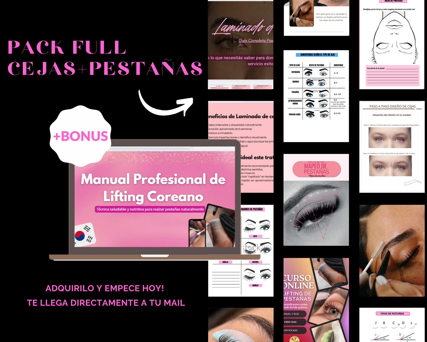 PACK FULL DE PESTAÑAS+CEJAS